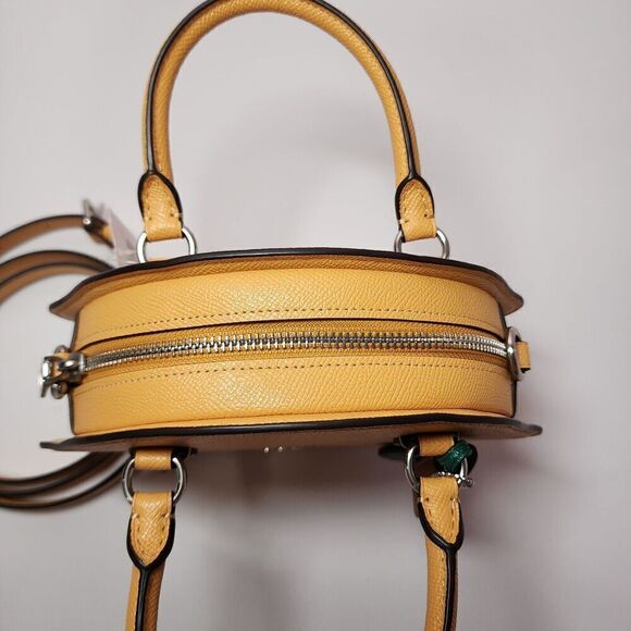 NWT Coach CR251 Lemon Crossbody Bag Honeycomb - Picture 6 of 7